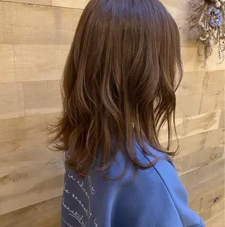 ミディアム カラー 🌼 アユカのヘアスタイル