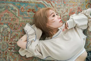ミディアム 小林 夢羽のヘアスタイル