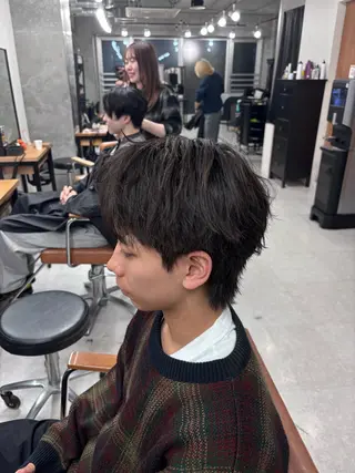 メンズ パーマ特化 🇰🇷yutoのヘアスタイル