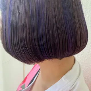 ショート カラー 暖色/ブリーチカラー 🎀 M i k uのヘアスタイル