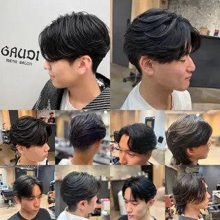 ショート パーマ メンズ 最終募集40%OFF 韓国風パーマ愛須🔥のヘアスタイル