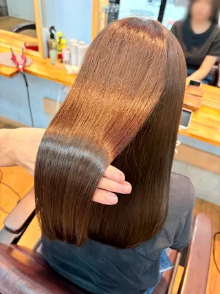 セミロング カラー 髙木 優人のヘアスタイル