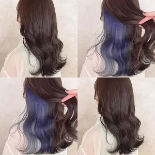 カラー 渋谷:インナーカラー ／🍒エリカ🍒のヘアスタイル