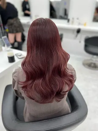 セミロング カラー ヘアアレンジ 💖似合わせカラー ブリーチ💖レイヤーのヘアスタイル