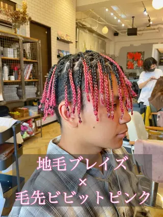 メンズ エクステ指名No.1 【店長】橘田のヘアスタイル