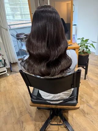 ロング カラー ✨艶髪✨ 奈須晴香のヘアスタイル