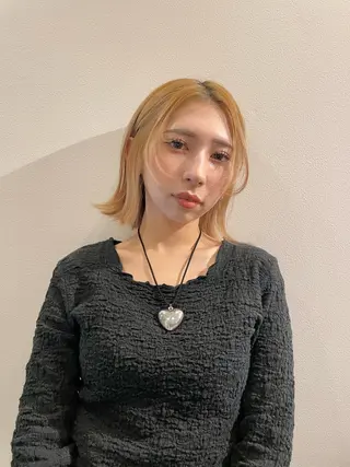 ミディアム カラー 悦喜 雅史のヘアスタイル