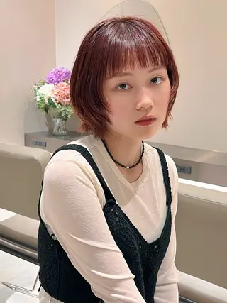ショート カラー 透明感カラー/ヘッド スパ/喜多将平🍀のヘアスタイル