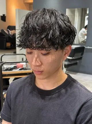 メンズ 布施メンズ特化美容師 秋山 涼のヘアスタイル