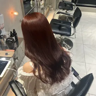 ロング 頭身浴ヘッドスパ/艶 カラー/kokonaのヘアスタイル