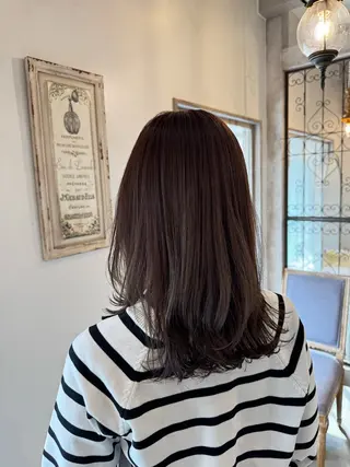 ロング 山本 望華のヘアスタイル