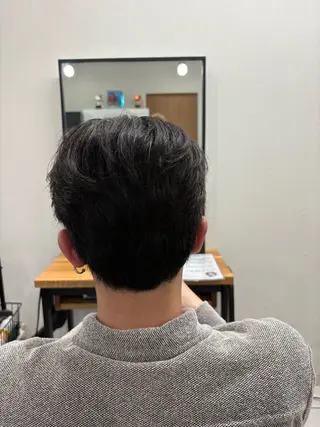 メンズ 下北沢メンズパーマ 特化園田 楓莉のヘアスタイル