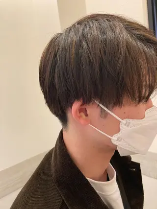 ショート メンズ 佐藤 睦月のヘアスタイル