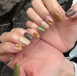 ネイル gleam✴︎ sayakaのネイルデザイン