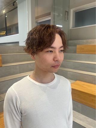 パーマ メンズ 吉沢遣人/レイヤー /髪質改善のヘアスタイル