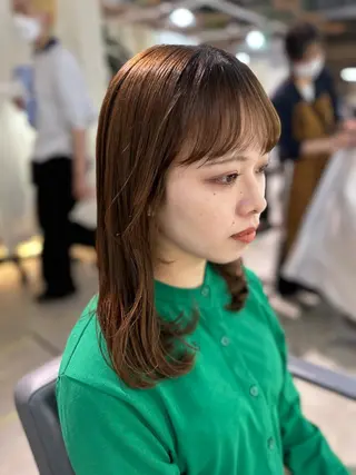 ロング カラー ヘアアレンジ 溜一太／似合わせ/ メンズカットのヘアスタイル