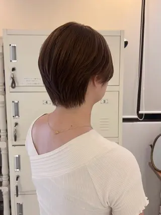 ショート にゅーかわいいヘア♡ おがわゆいり౨ৎのヘアスタイル
