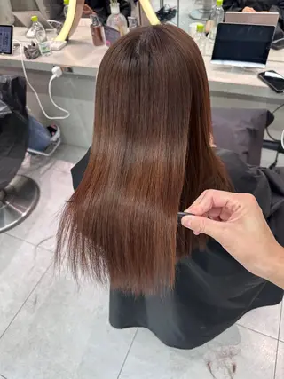 ロング カラー 《髪質改善✖️オリー ブ🧸》小嶋拓也のヘアスタイル