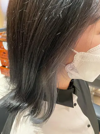 ショート カラー NINE+/代表 ブリーチ特化型サロンのヘアスタイル