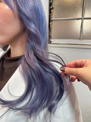 ロング カラー マンツーマン施術/ ダブルカラー/アリサのヘアスタイル