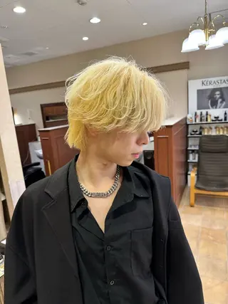 ショート カラー ヘアアレンジ ダブルカラー｜ なおき｜池袋美容師のヘアスタイル