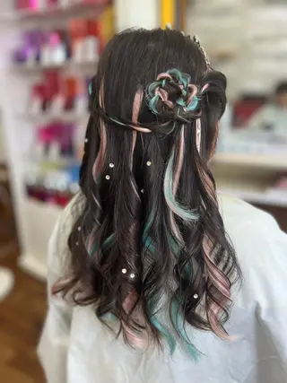 ヘアアレンジ キッズ B-W ⭐️REIKOのヘアスタイル