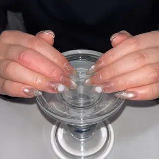 ネイル yuki❄️堺筋本町 韓国ワンホンのネイルデザイン