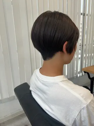 ショート カラー ショートカット/ 岡山駅前/KAZUのヘアスタイル