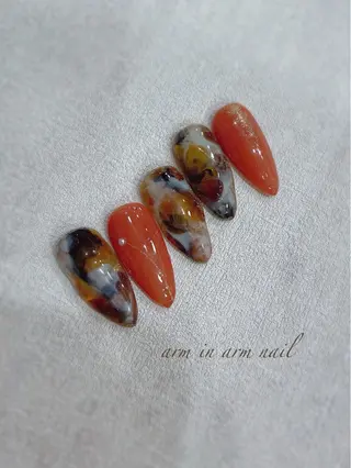 ネイル arm in arm ︎✿Yamamotoのマツエク・マツパデザイン