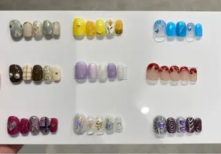 ネイル 鎌田 玲奈のネイルデザイン