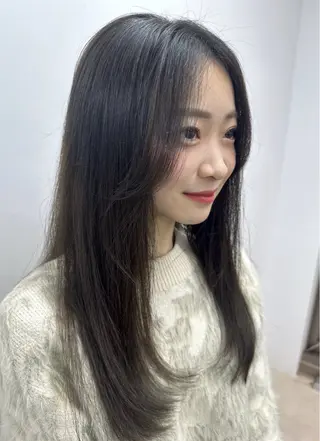 ロング 佐藤 蓮のヘアスタイル