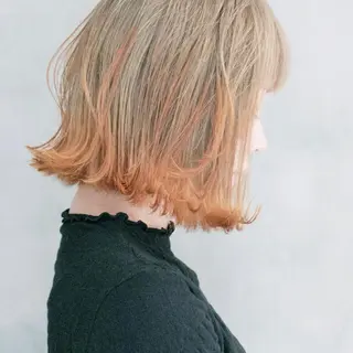 ミディアム カラー ill副店長 立和田純也のヘアスタイル
