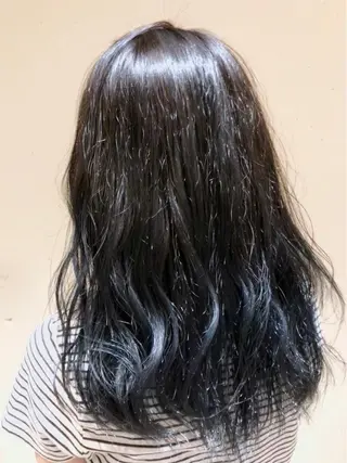ミディアム カラー パーマ ヘアアレンジ 【ツヤ髪美容師】 ツダケイスケのヘアスタイル