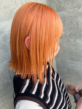 ミディアム カラー SHIAN ゆうきのヘアスタイル