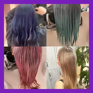 カラー 町田ブリーチ特化 MANATOのヘアスタイル