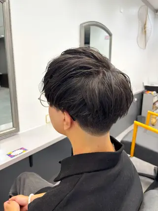 メンズ メンズ特化美容師丸山 雷世のヘアスタイル