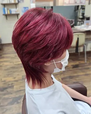 ショート カラー メンズ RAPTURE 宝地店のヘアスタイル