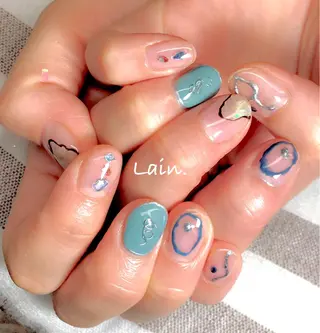 ネイル Lain. 持込デザインやり放題のネイルデザイン