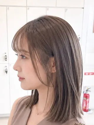 ミディアム カラー 金子 直樹のヘアスタイル