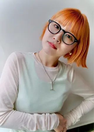 カラー 田沼 乃愛のヘアスタイル