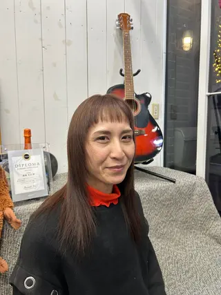 ロング Henmi Harukaのヘアスタイル
