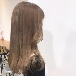 セミロング カラー KAREN🕊️ 大宮美容室のヘアスタイル