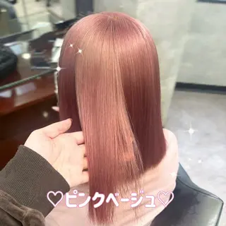 カラー OZ梅田♡ ゆはなブリーチのヘアスタイル