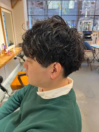 パーマ メンズ ⭕️メンズパーマ⭕️ 山口 裕太郎のヘアスタイル