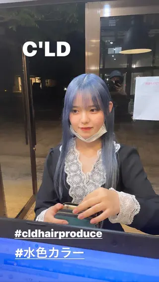 ロング andKおもろまち店 艶ダブルカラー✨のヘアスタイル