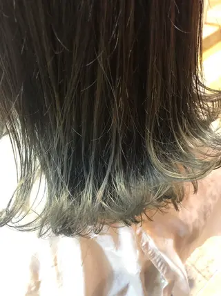 ミディアム カラー 玉邑 美菜のヘアスタイル