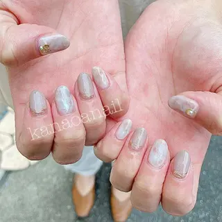 ネイル 地爪育成💅 kanaoanailのネイルデザイン
