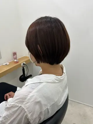 ショート カラー レイヤー/ヘアセット 💐nao.のヘアスタイル
