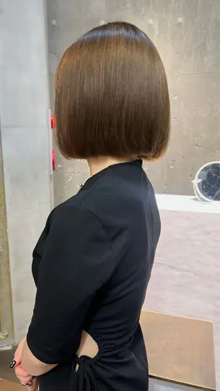 ショート パーマ 坂本 かやのヘアスタイル
