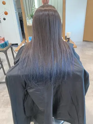 ロング カラー HAREru. モデル募集【戸塚】のヘアスタイル
